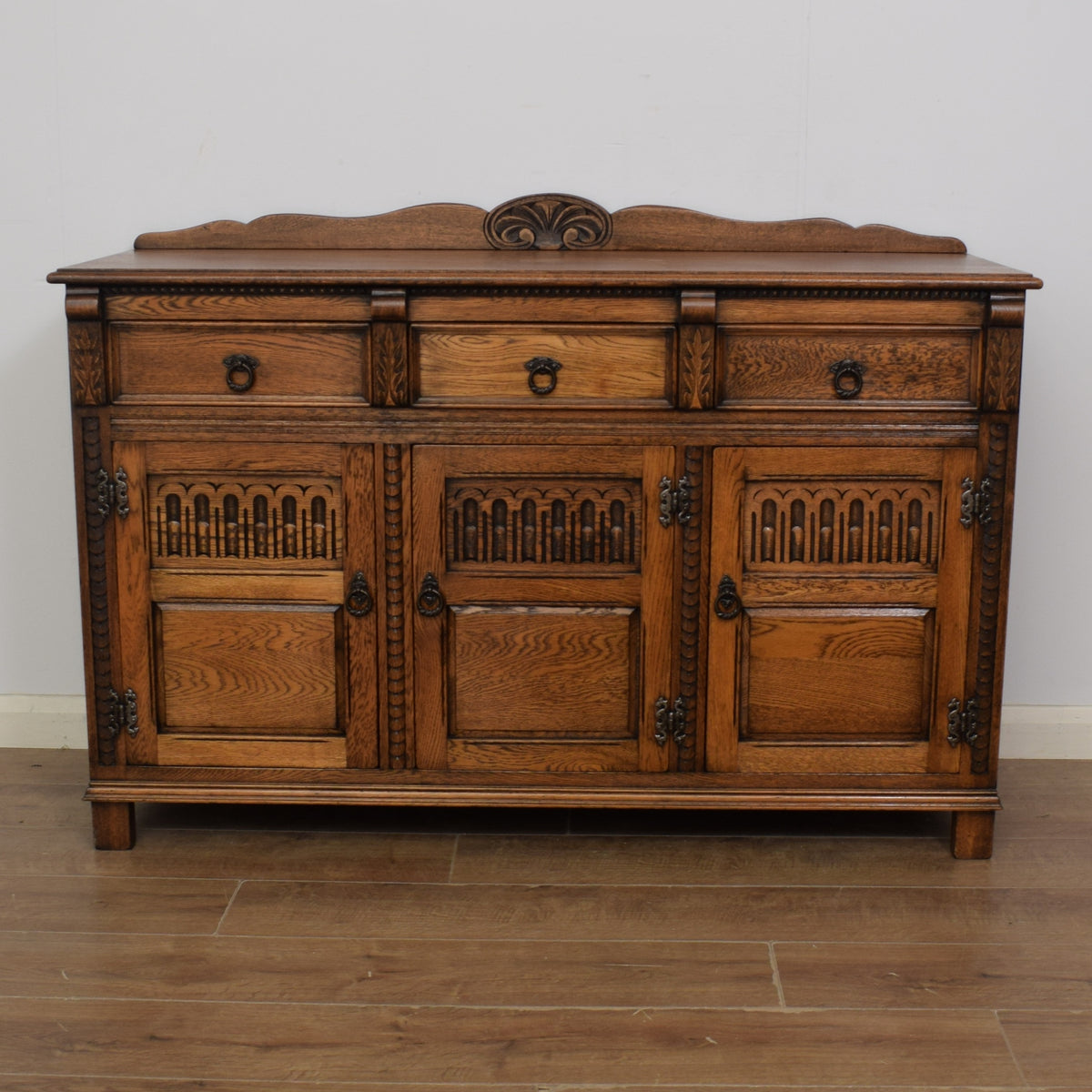 Restored Oak Sideboard