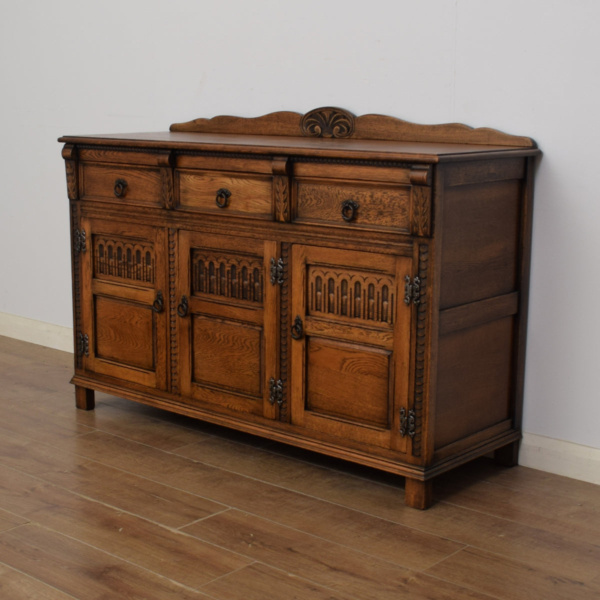 Restored Oak Sideboard