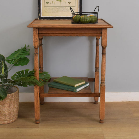 Oak Side Table
