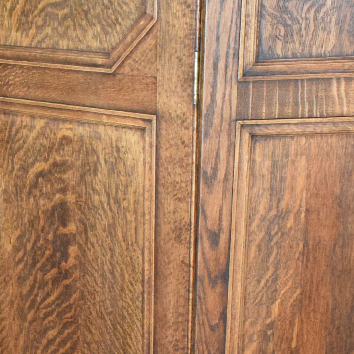 Carved Oak Hallrobe