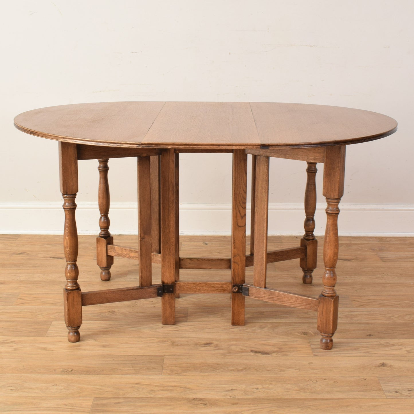Oak Table And Four Chairs