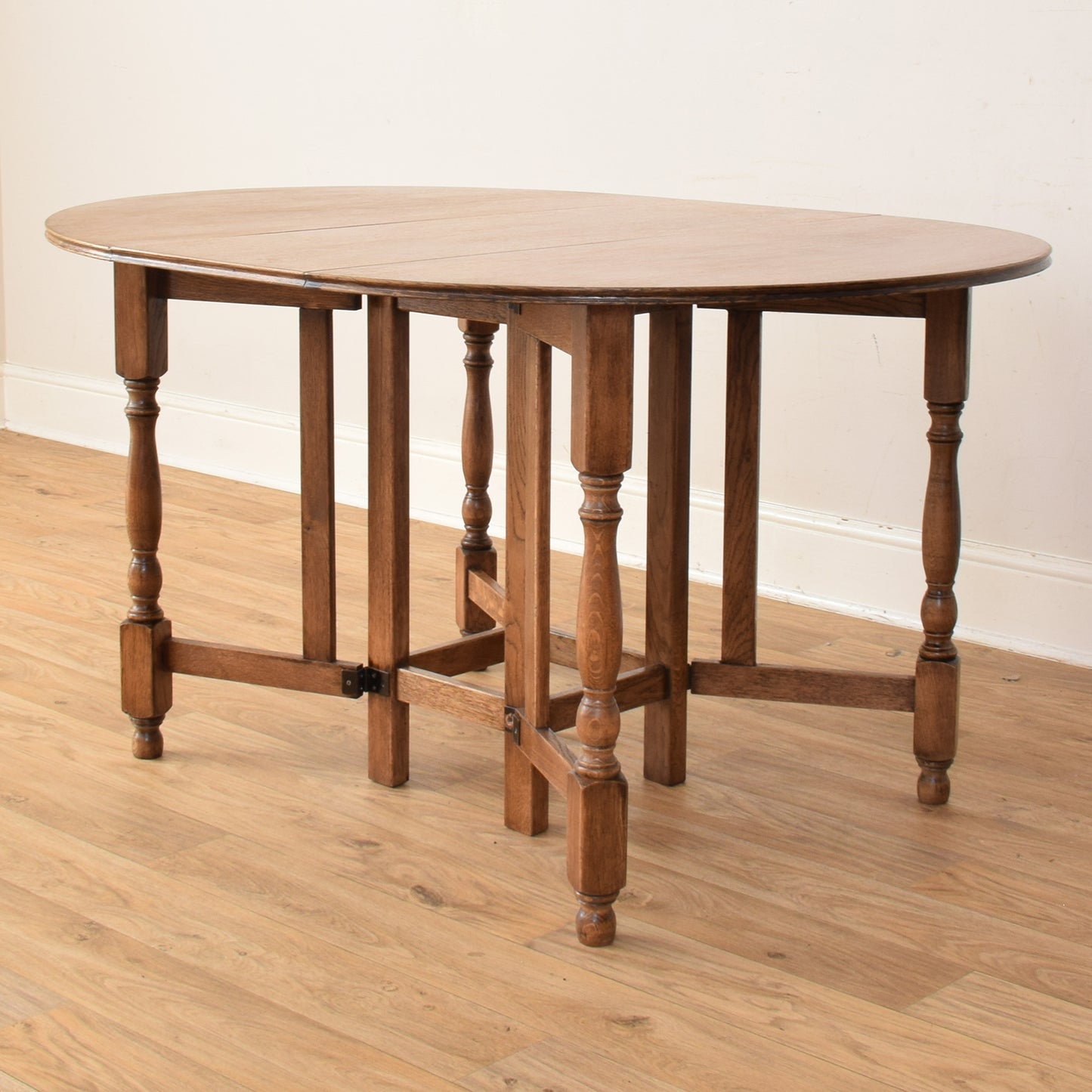 Oak Table And Four Chairs