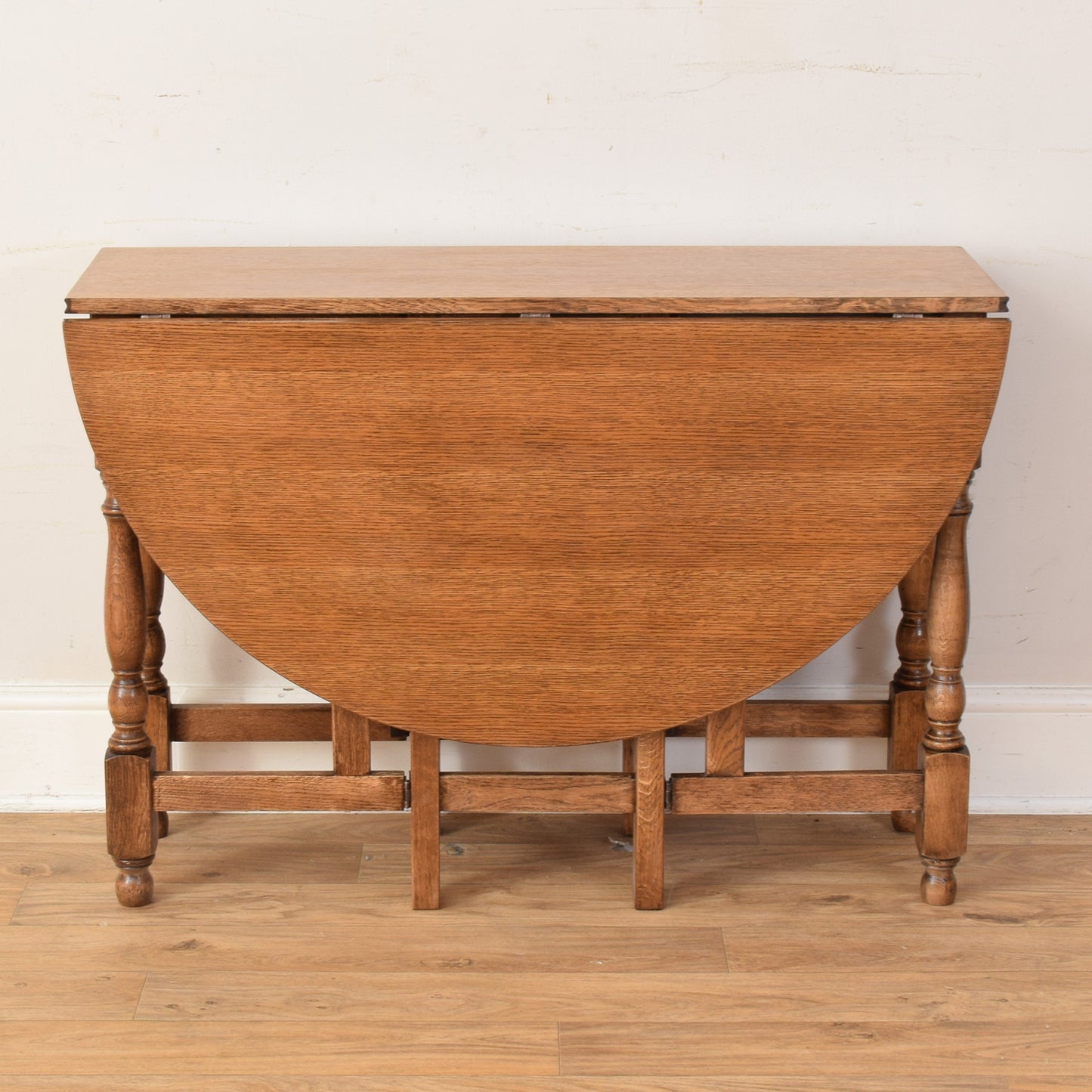 Oak Table And Four Chairs