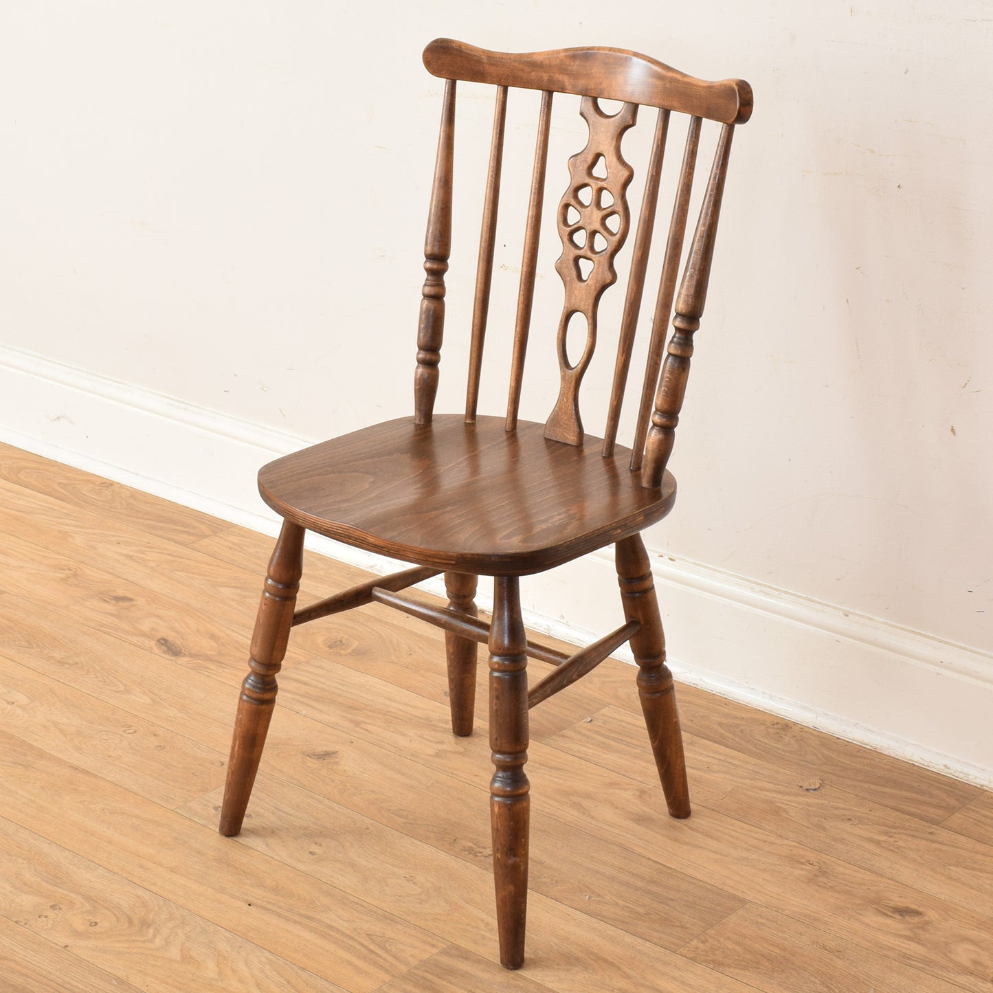 Oak Table And Four Chairs
