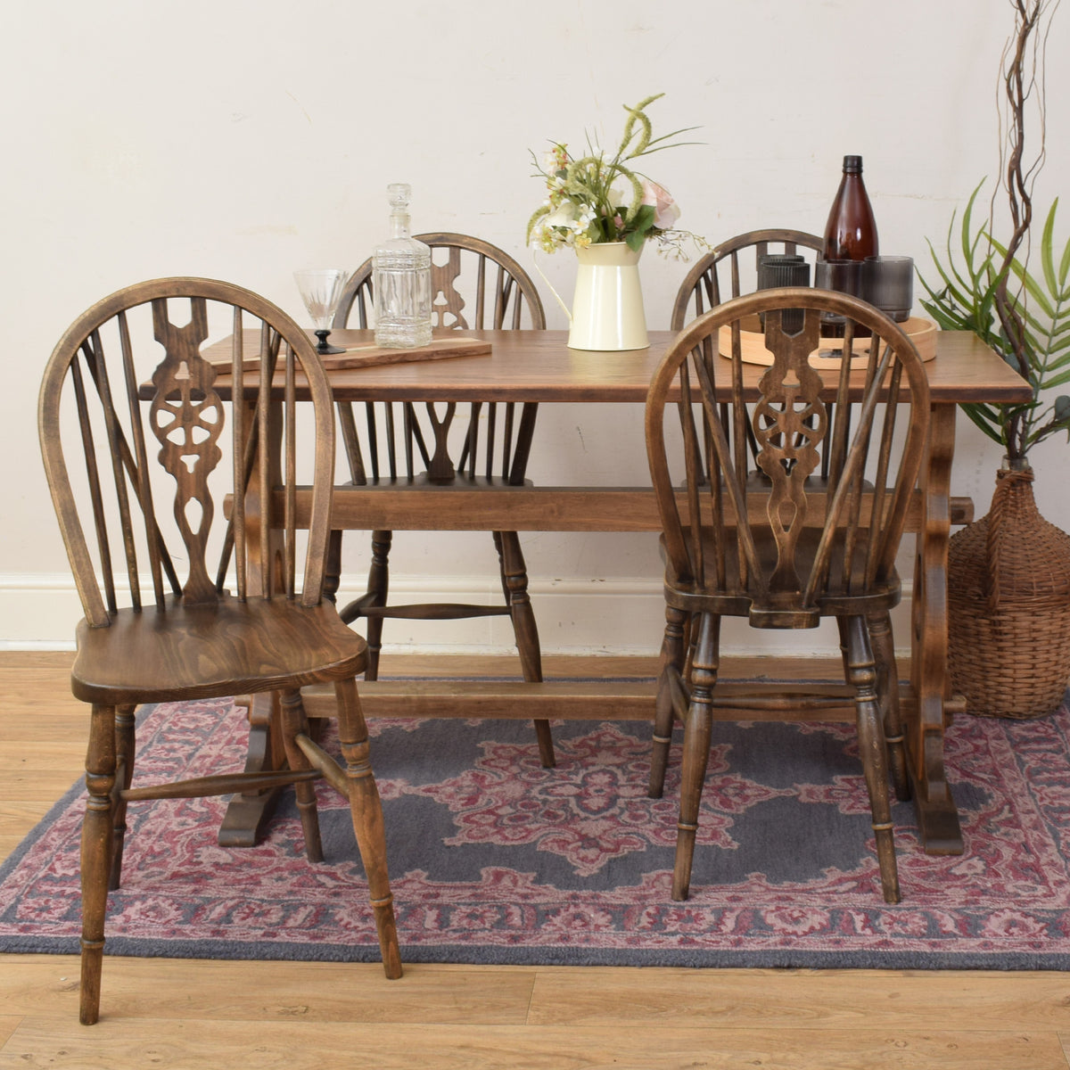 Dining Table And Four Chairs
