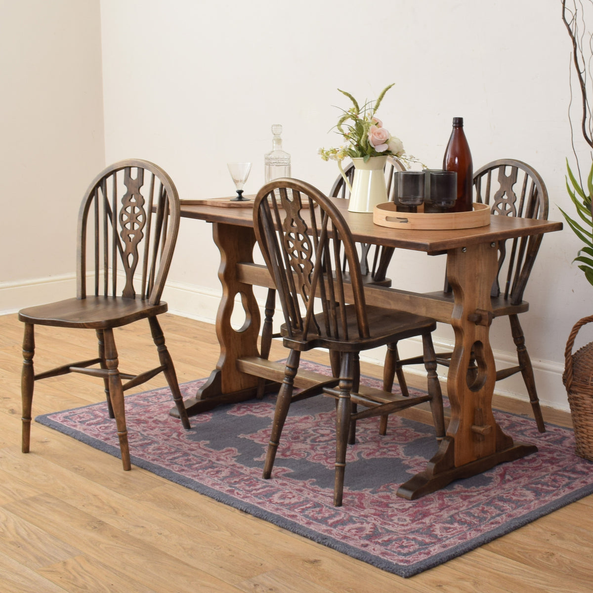 Dining Table And Four Chairs