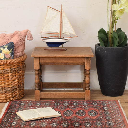 Small Oak Side Table