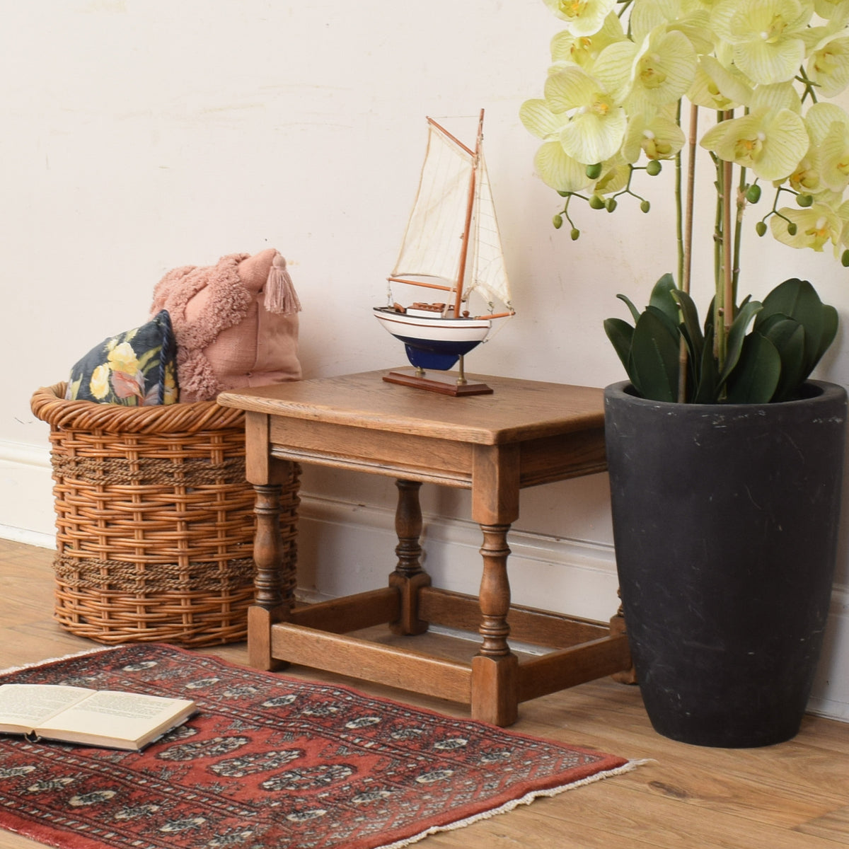 Small Oak Side Table