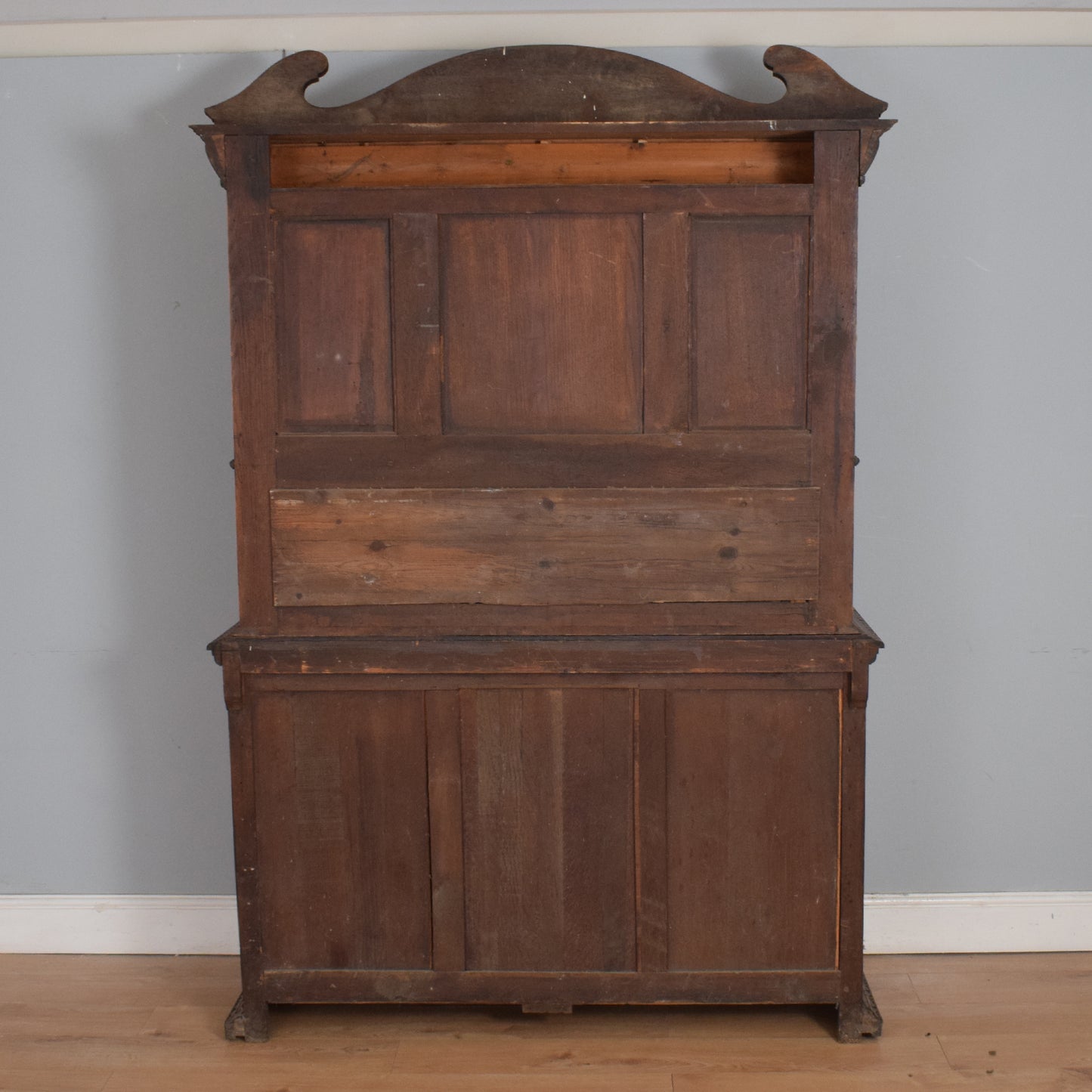 Antique Carved Green-Man Oak Dresser