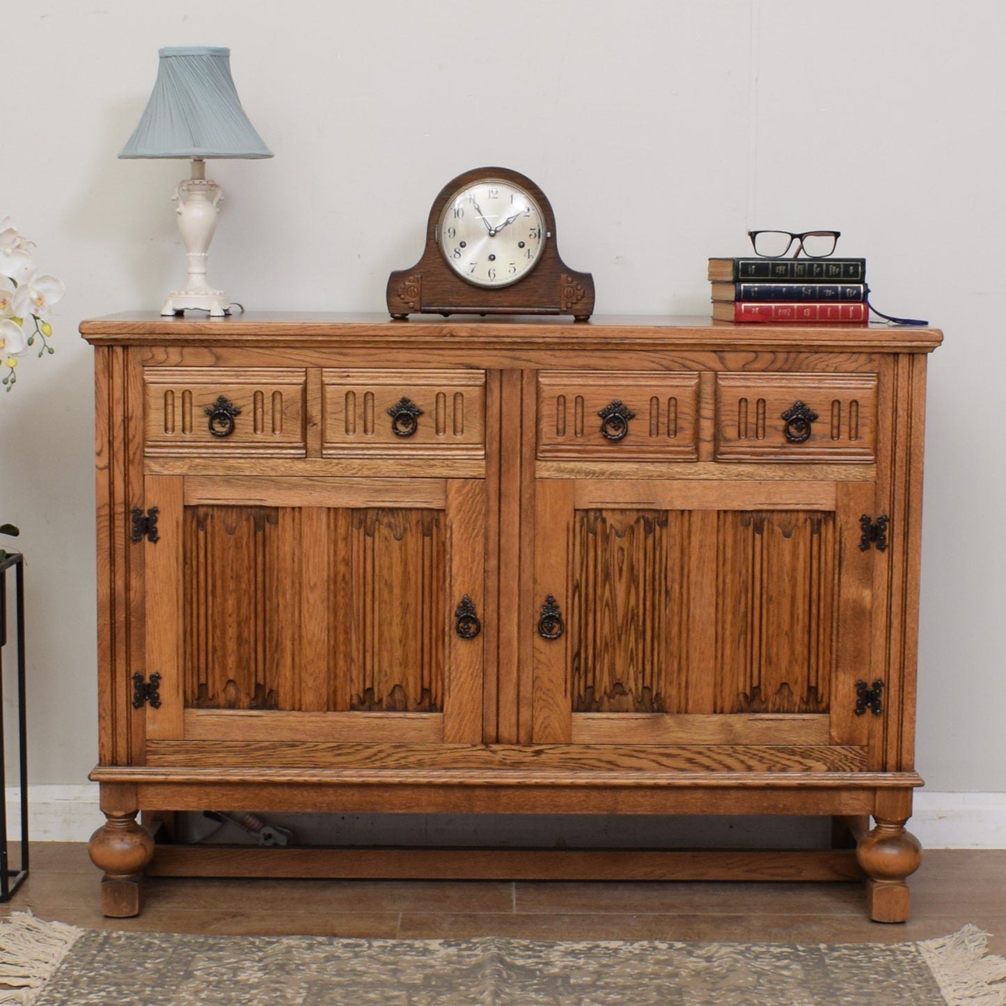 Restored Oak Sideboard