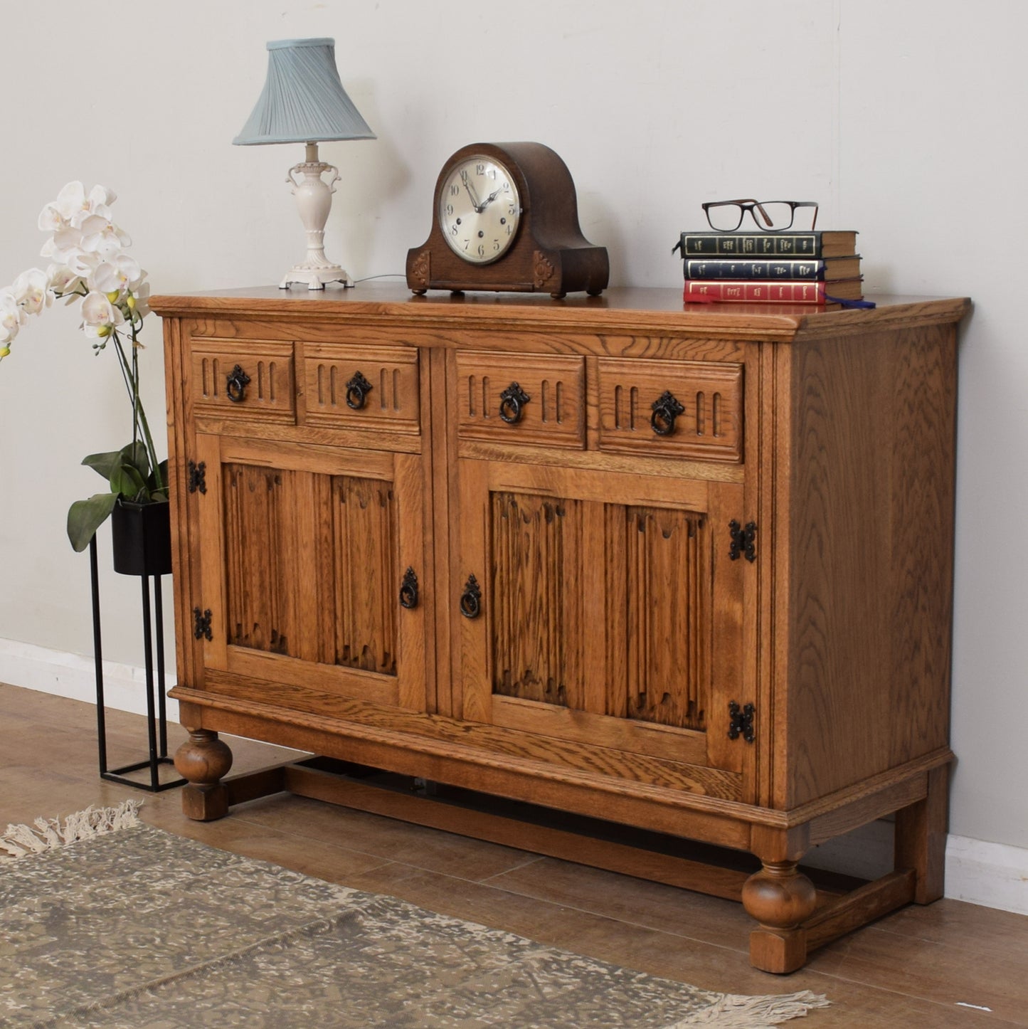 Restored Oak Sideboard