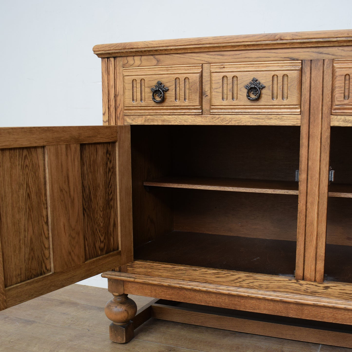 Restored Oak Sideboard