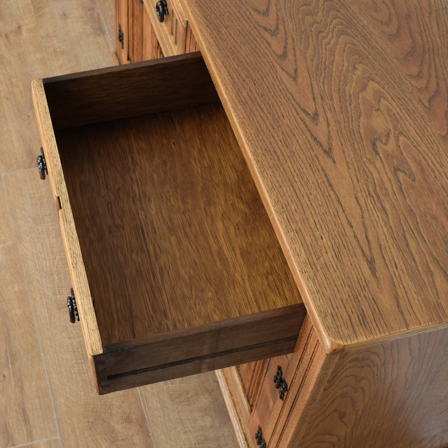 Restored Oak Sideboard