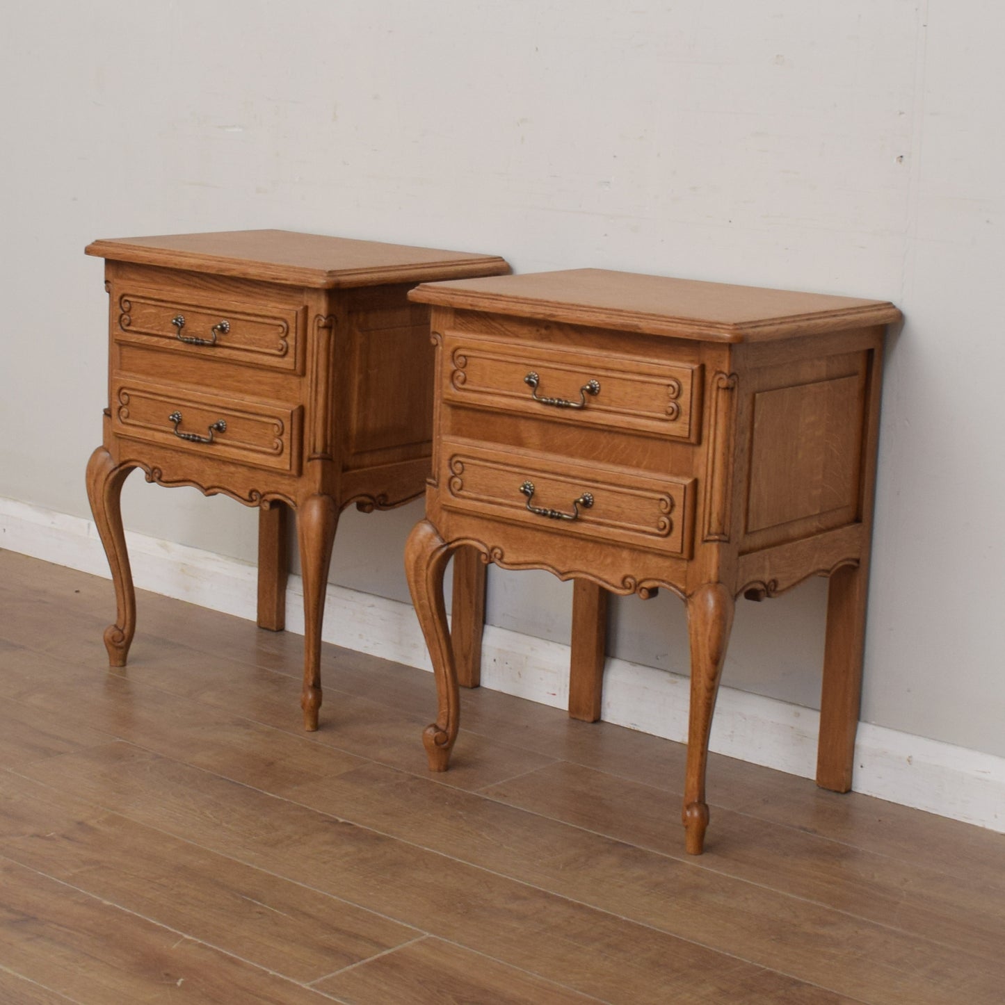 Pair of French Bedsides