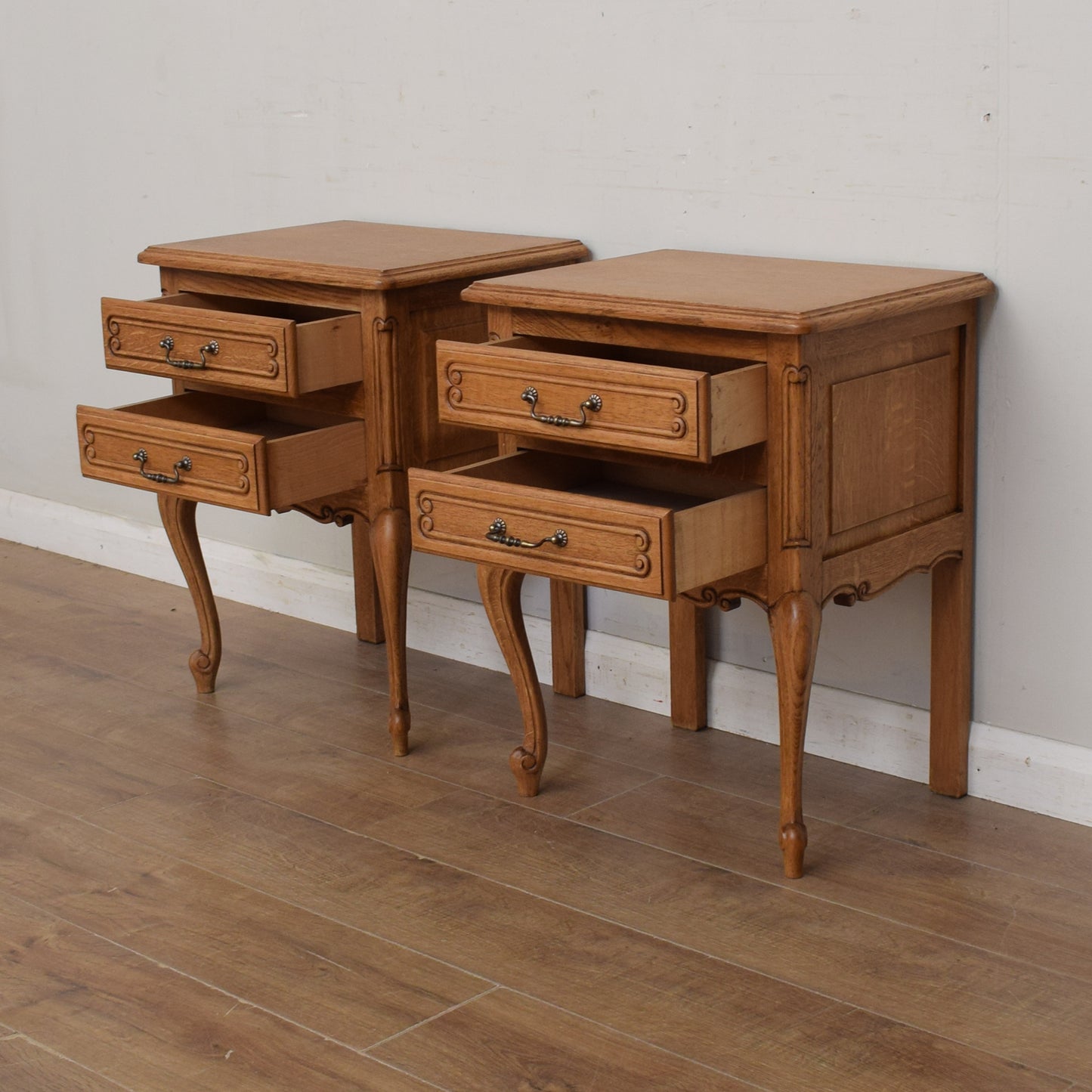 Pair of French Bedsides