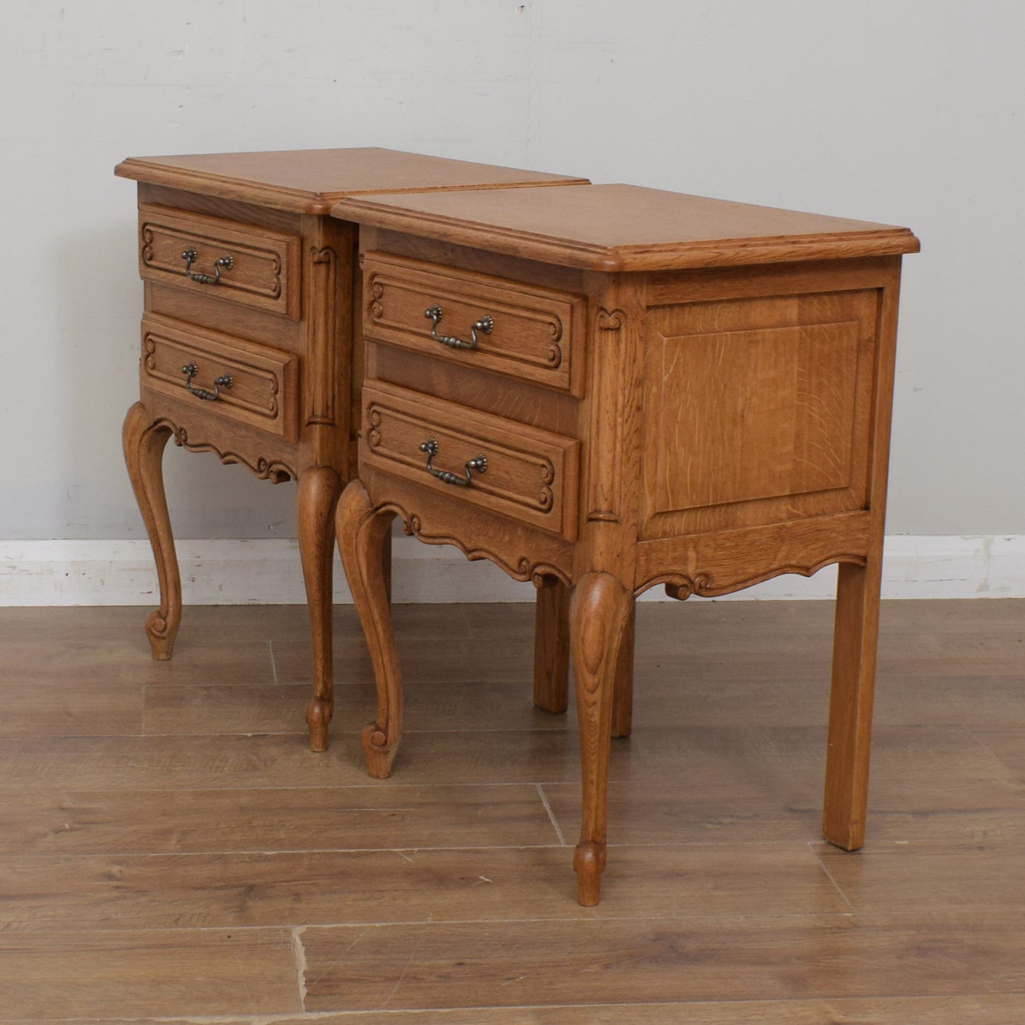 Pair of French Bedsides