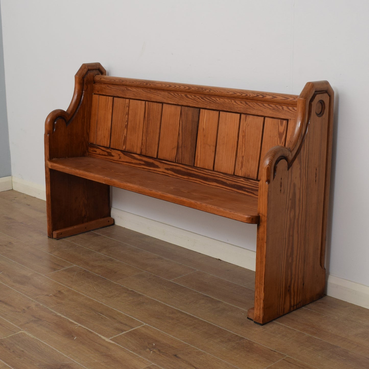 Restored Church Pew