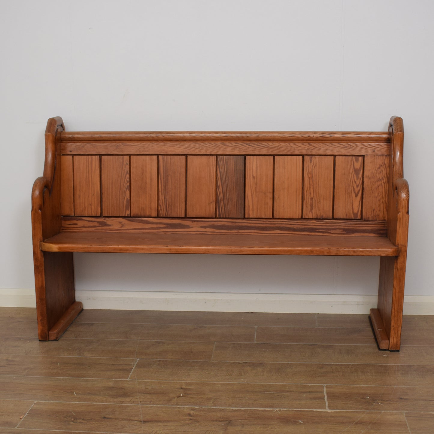 Restored Church Pew