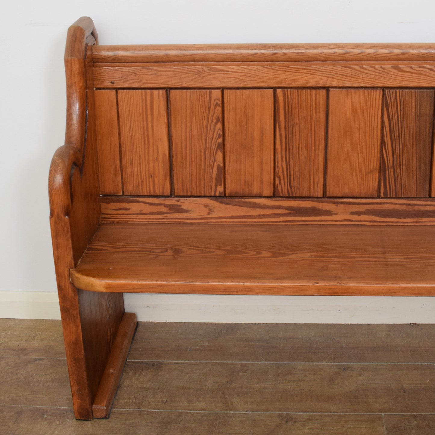 Restored Church Pew