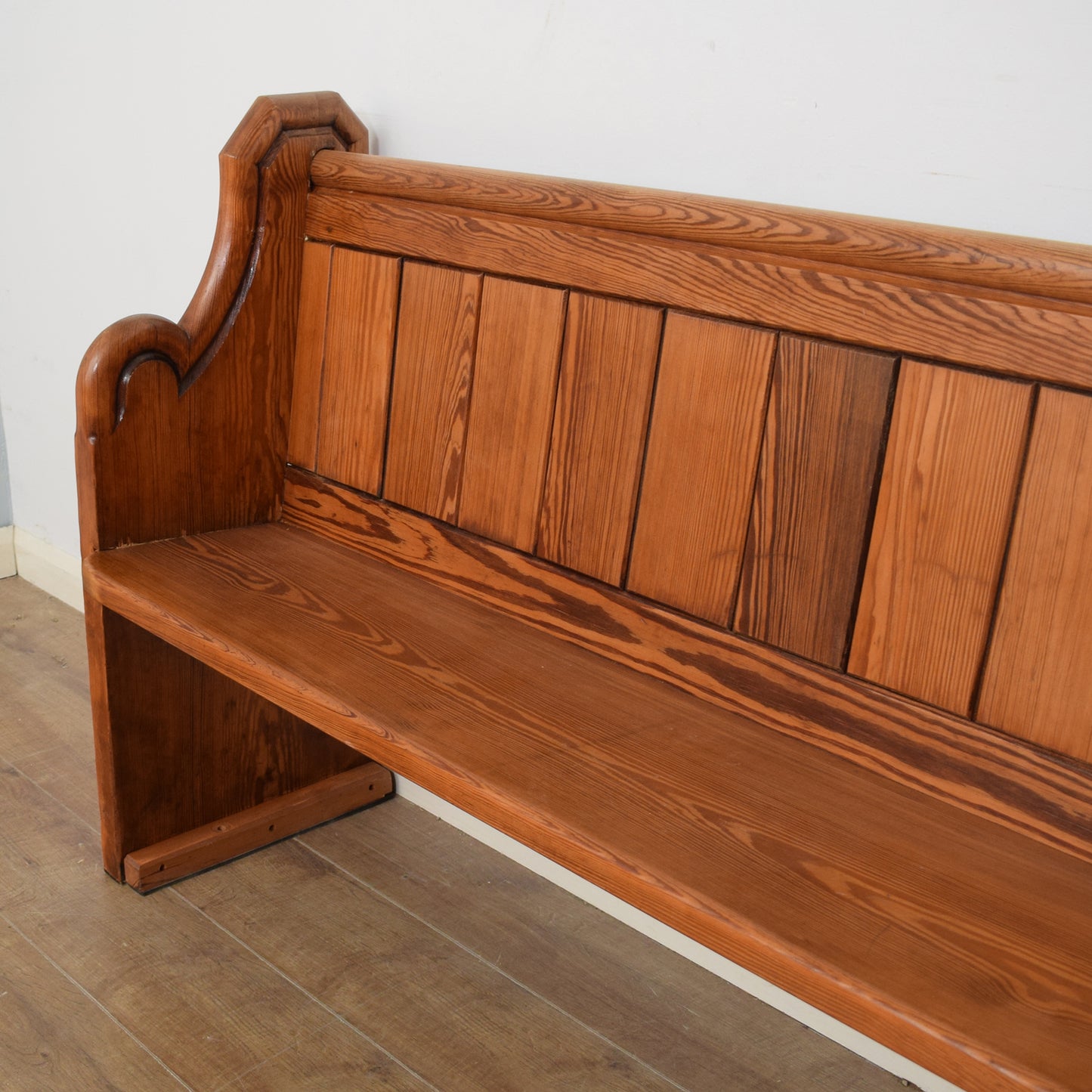 Restored Church Pew
