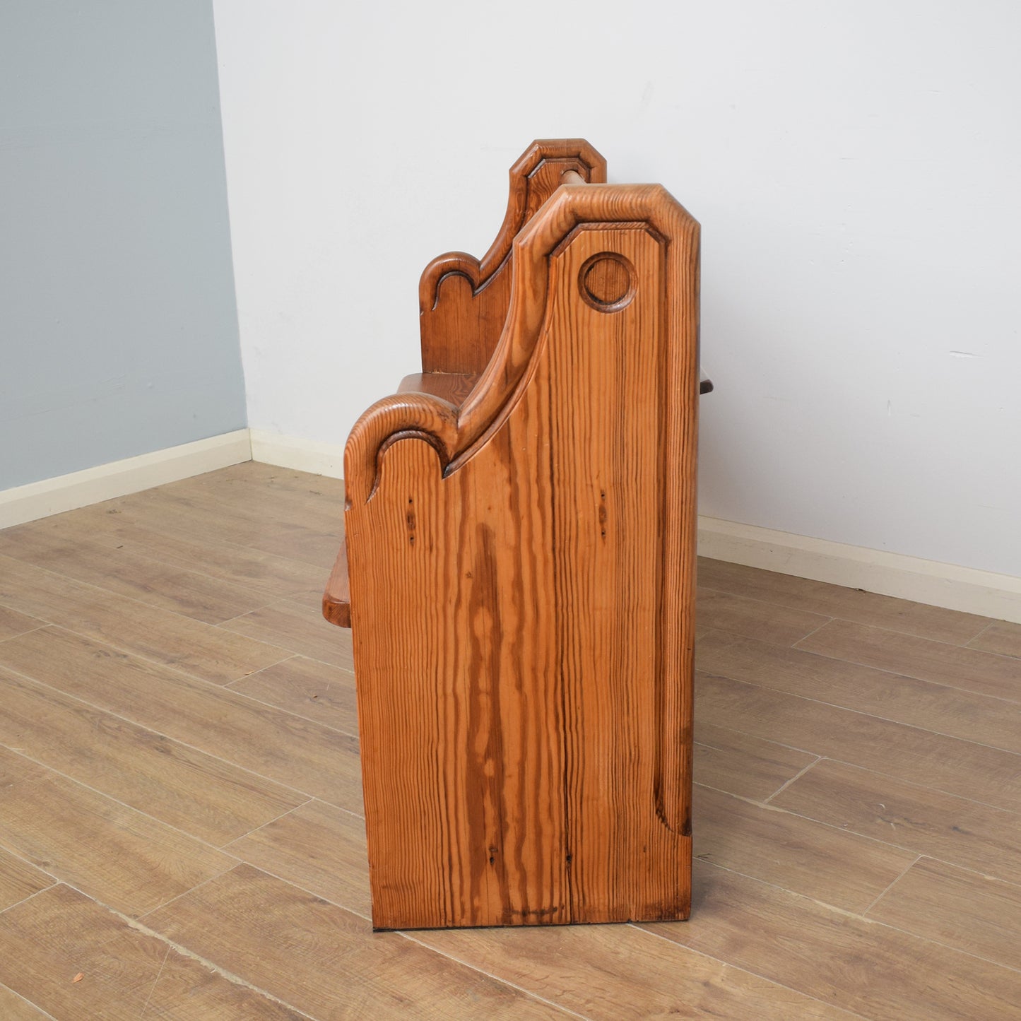 Restored Church Pew