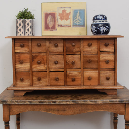 Tabletop Apothecary Chest