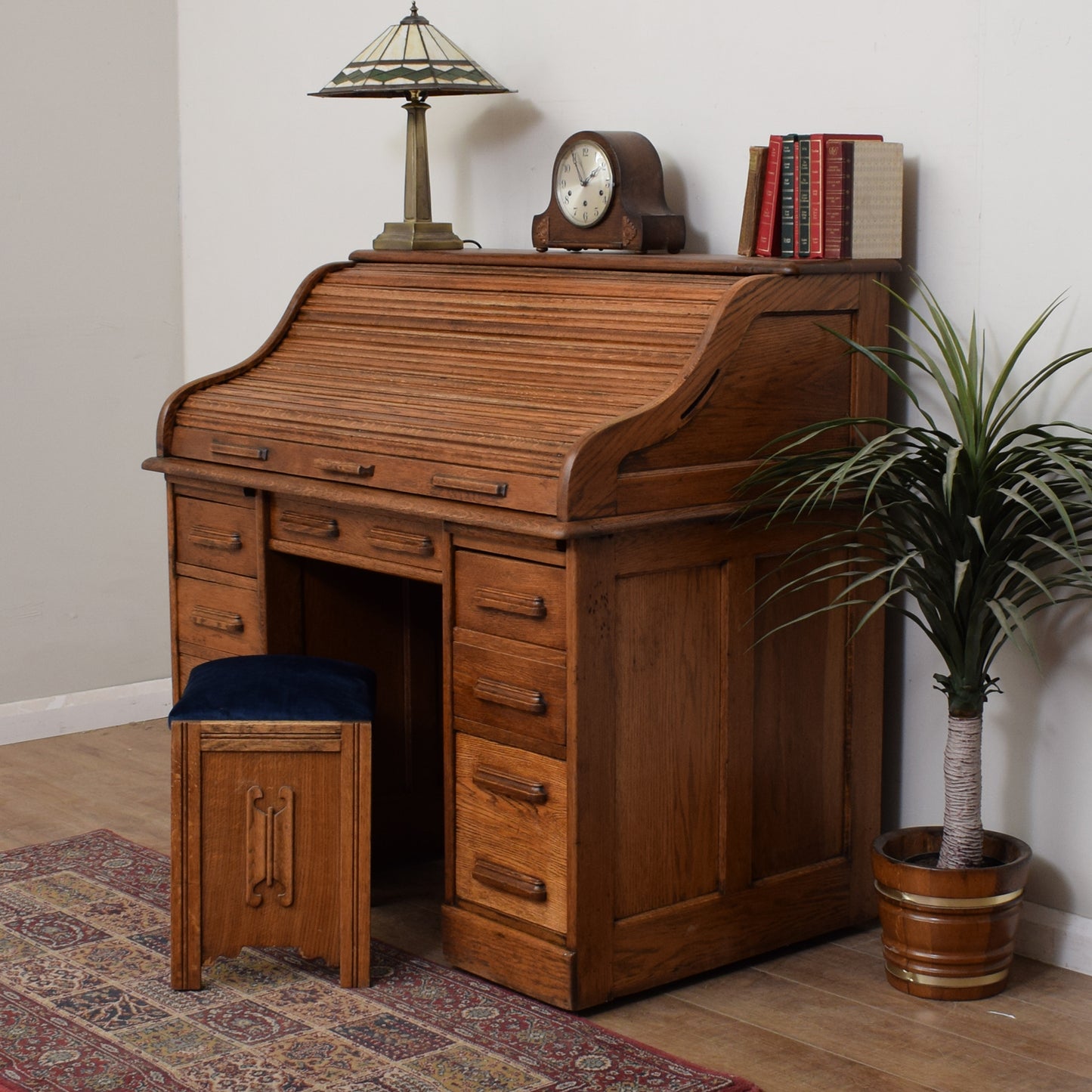 Antique Roll Top Desk