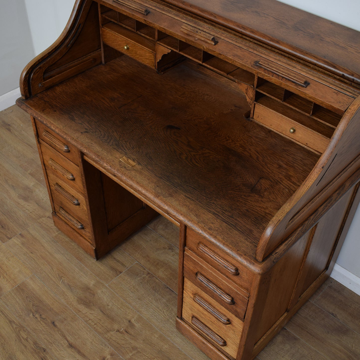 Antique Roll Top Desk