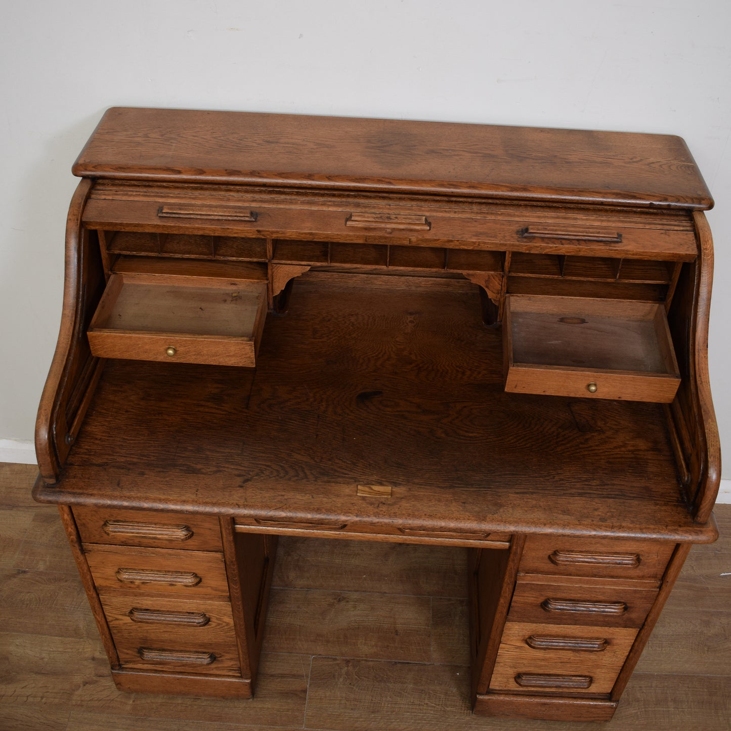 Antique Roll Top Desk