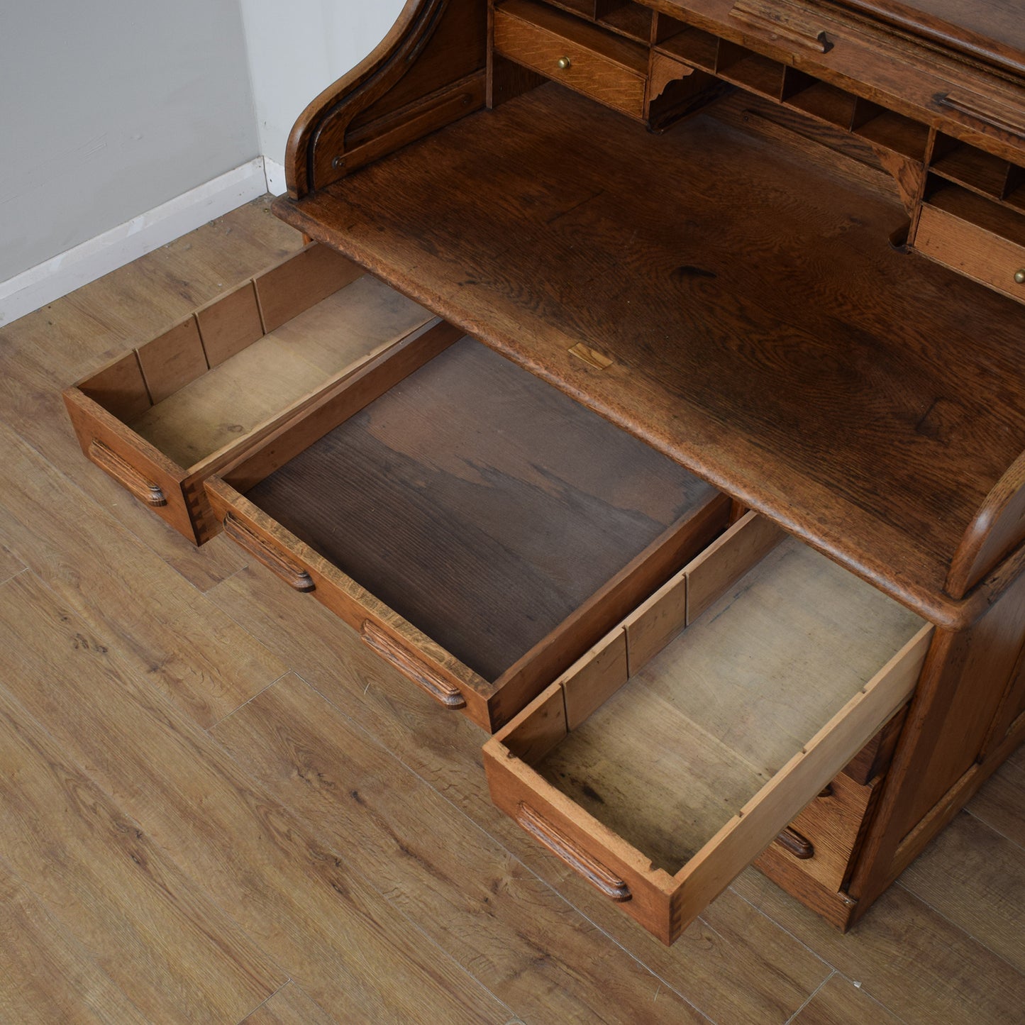 Antique Roll Top Desk