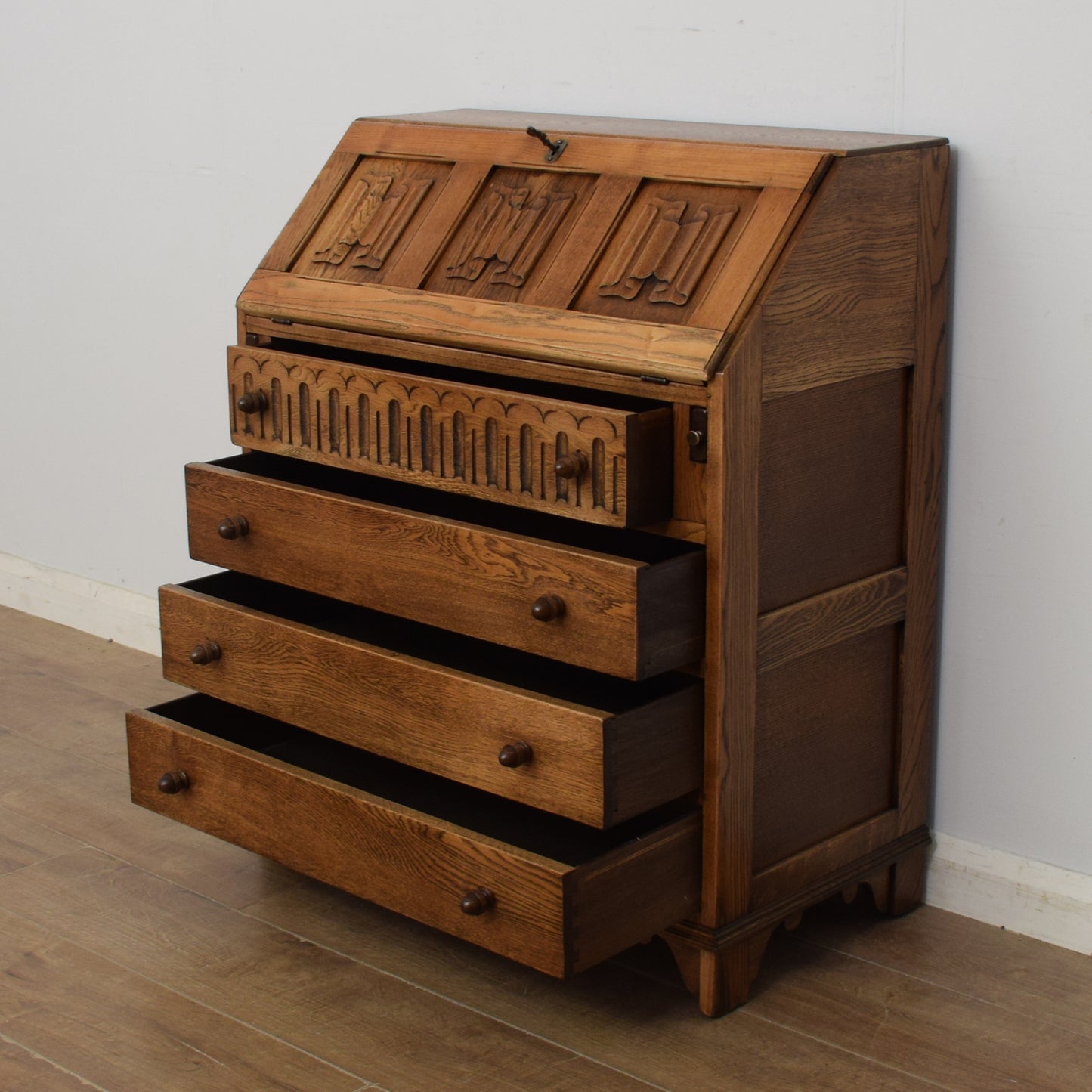 Restored Oak Bureau