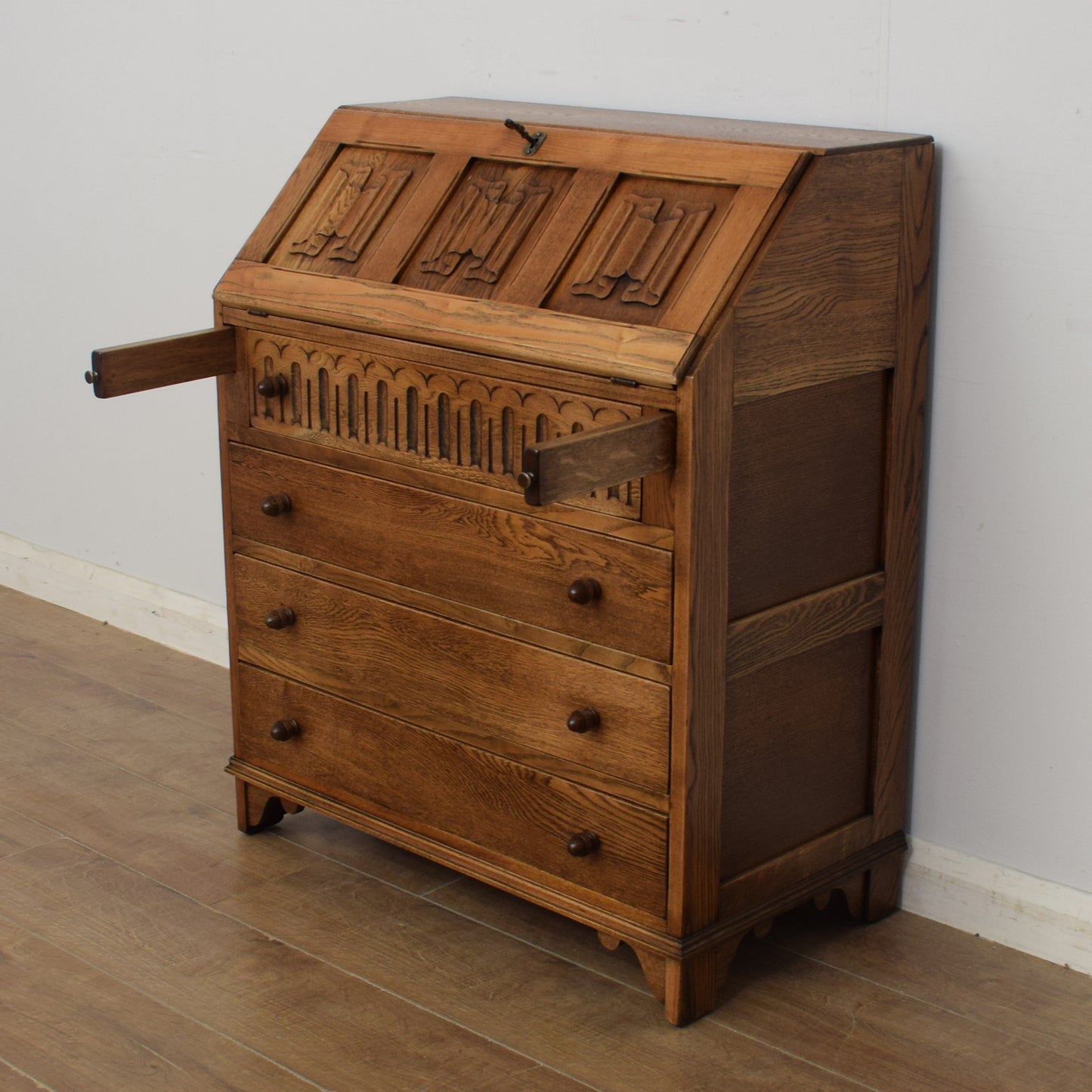 Restored Oak Bureau