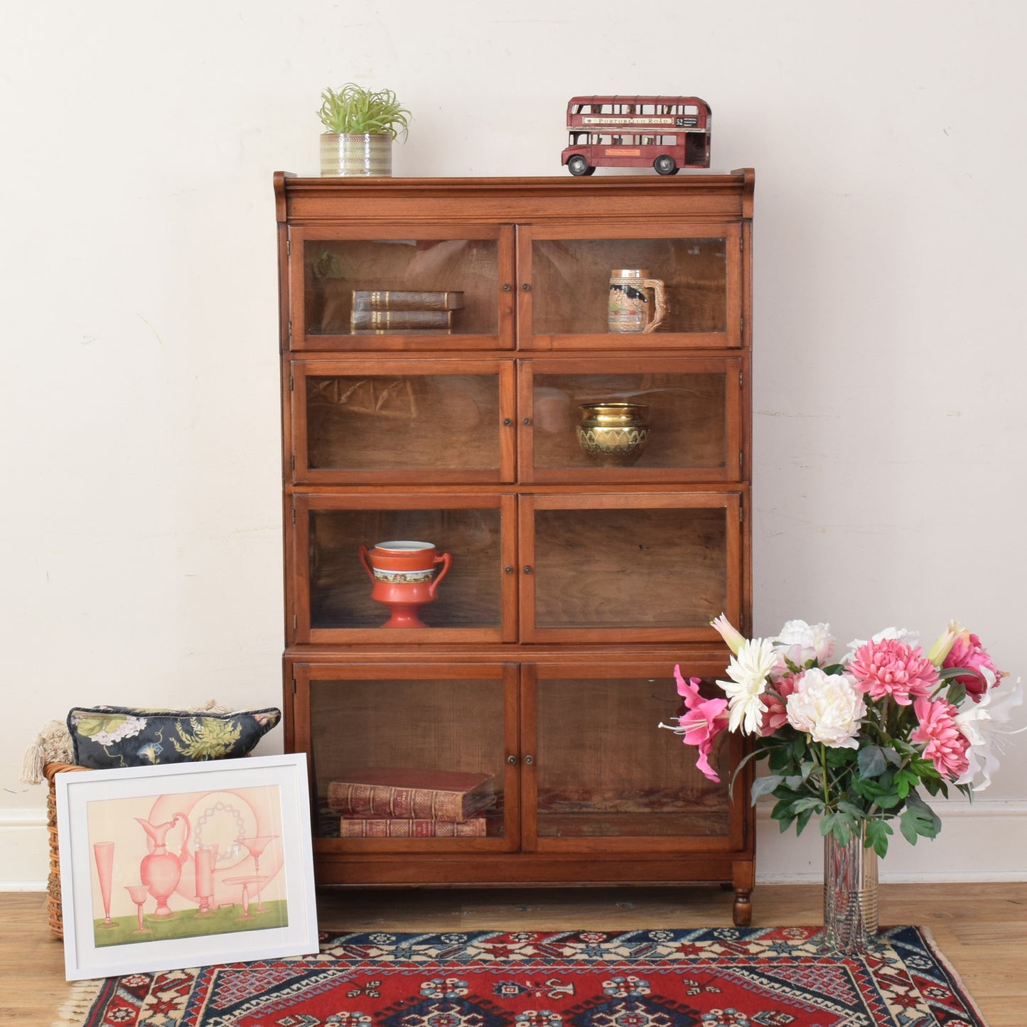 Glazed 'Minty' Bookcase