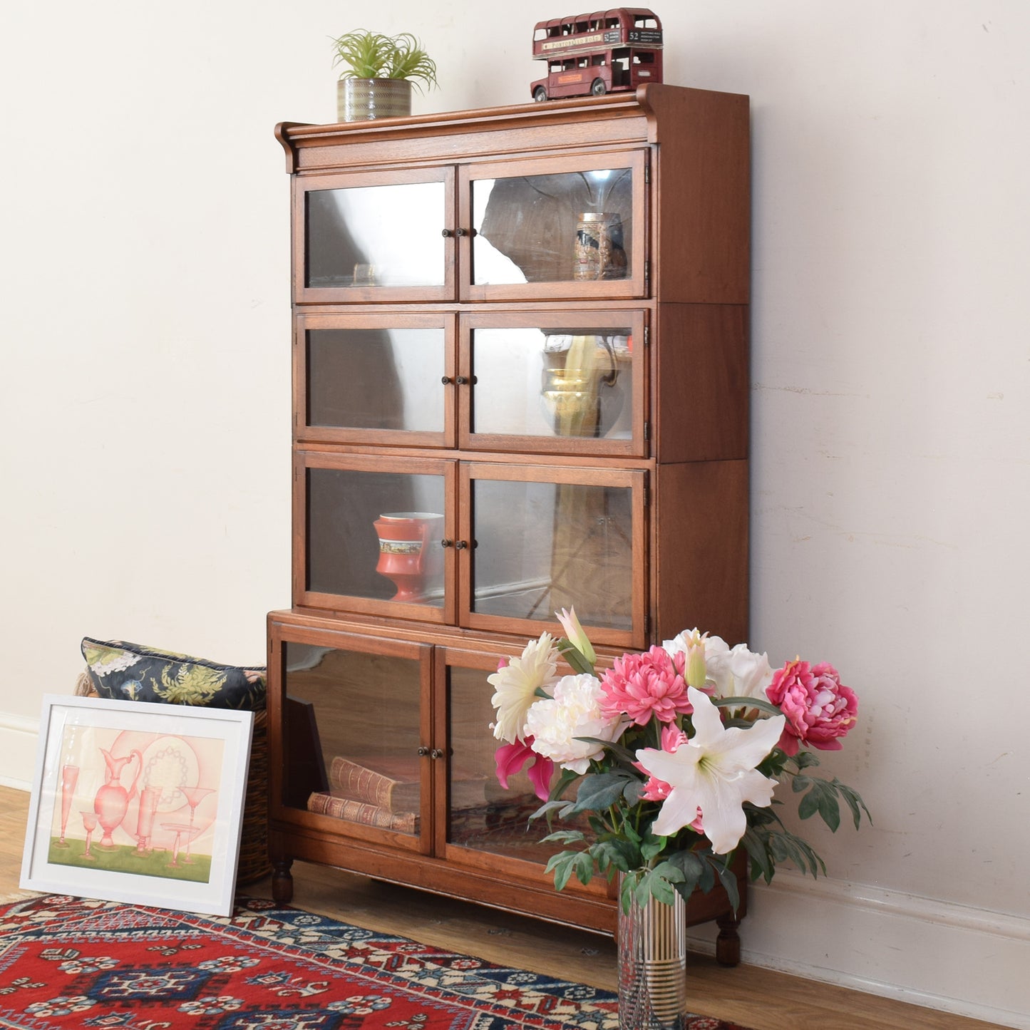 Glazed 'Minty' Bookcase