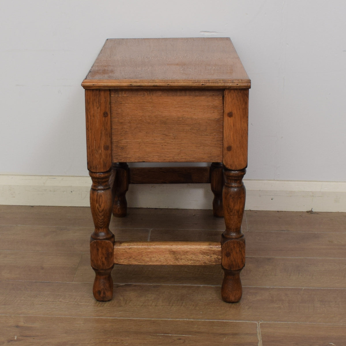 Restored Side Table with Storage