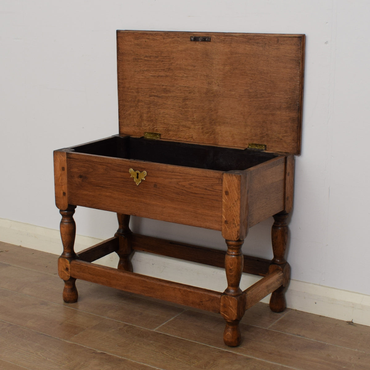 Restored Side Table with Storage