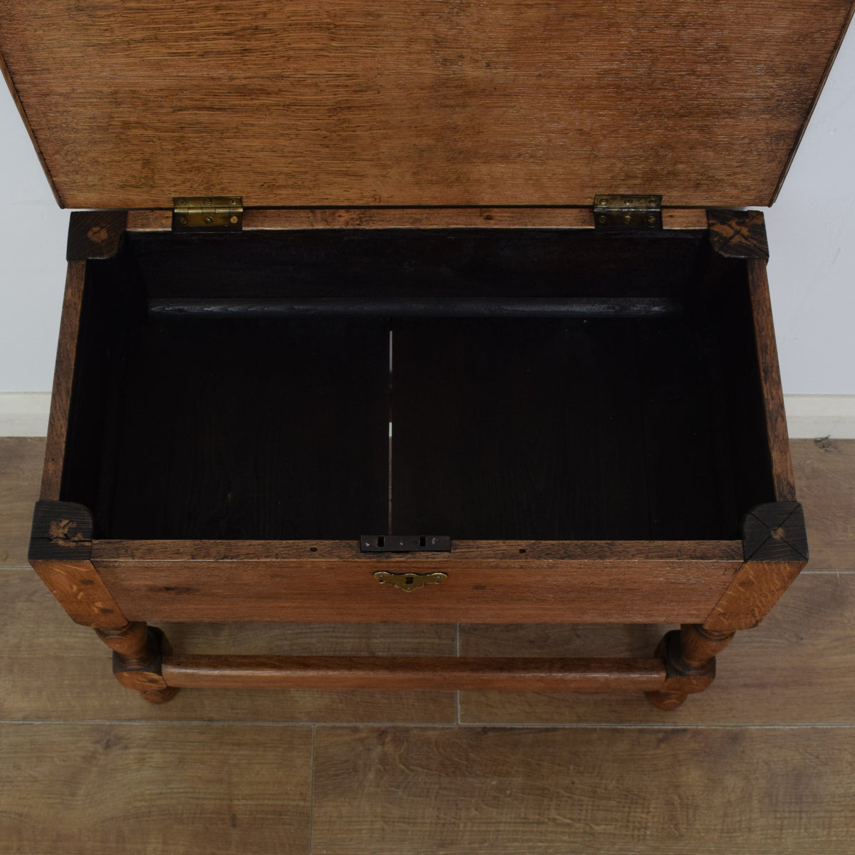 Restored Side Table with Storage