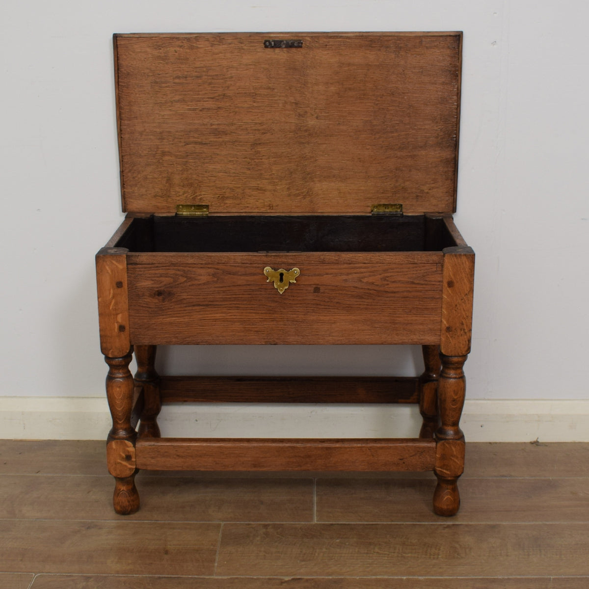 Restored Side Table with Storage