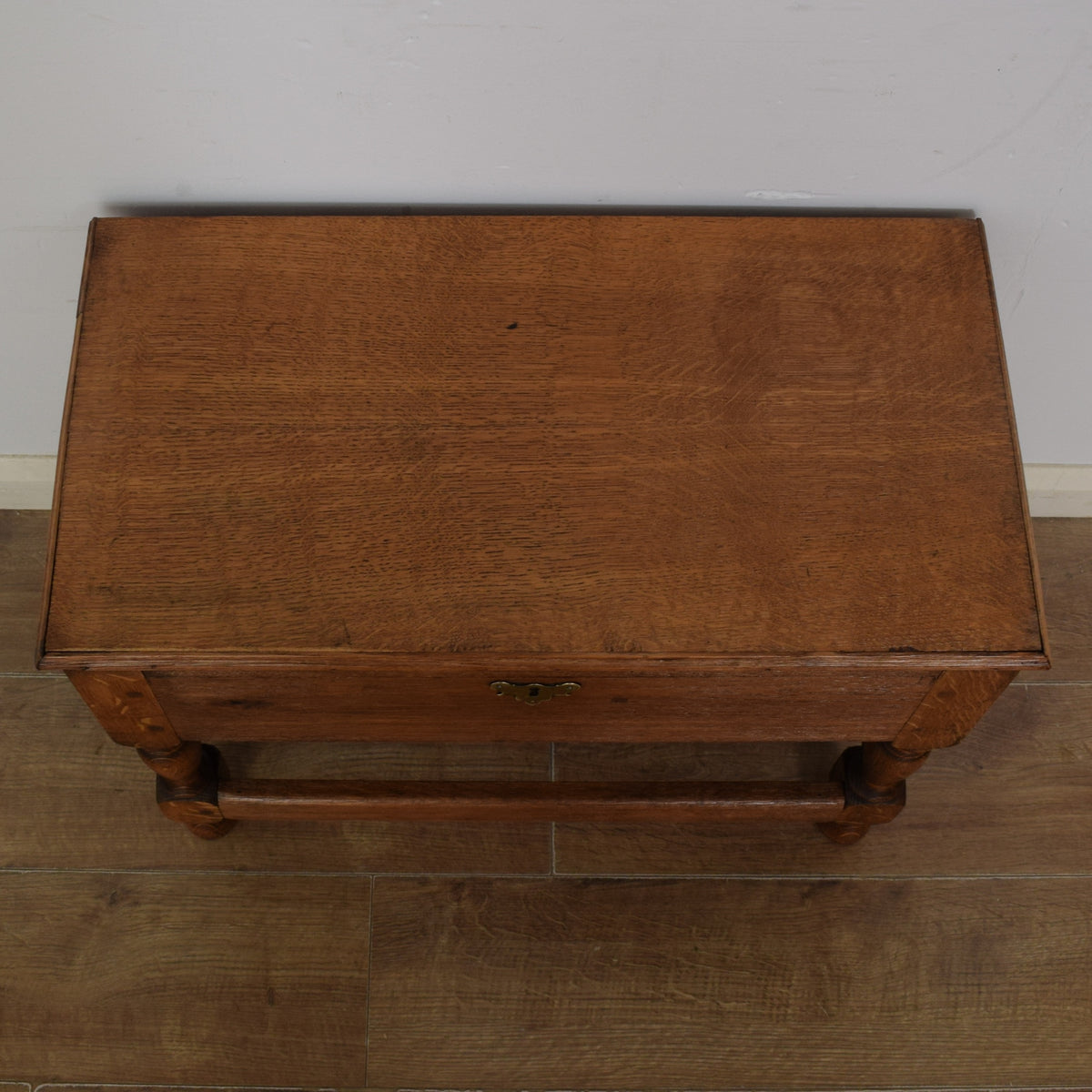Restored Side Table with Storage