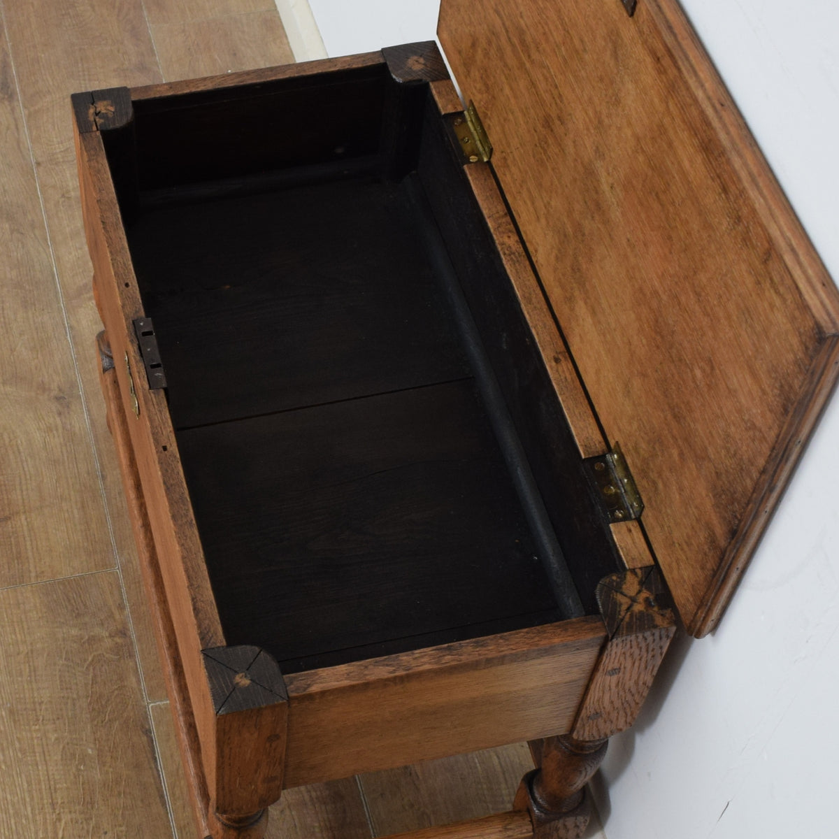 Restored Side Table with Storage