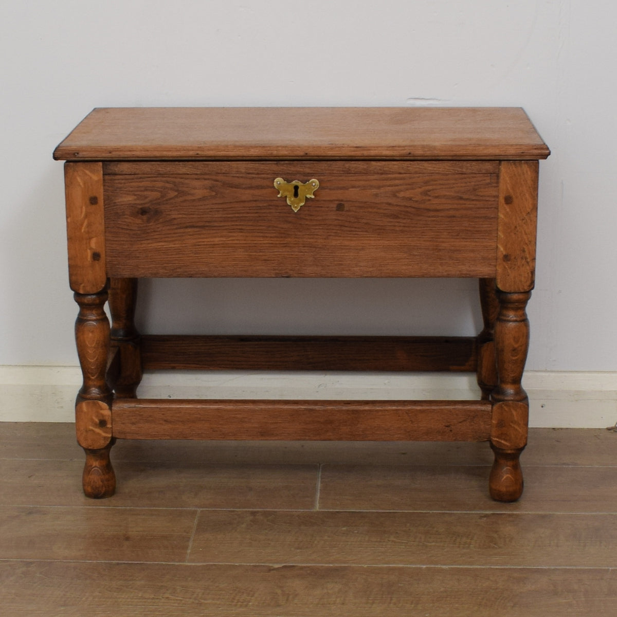 Restored Side Table with Storage
