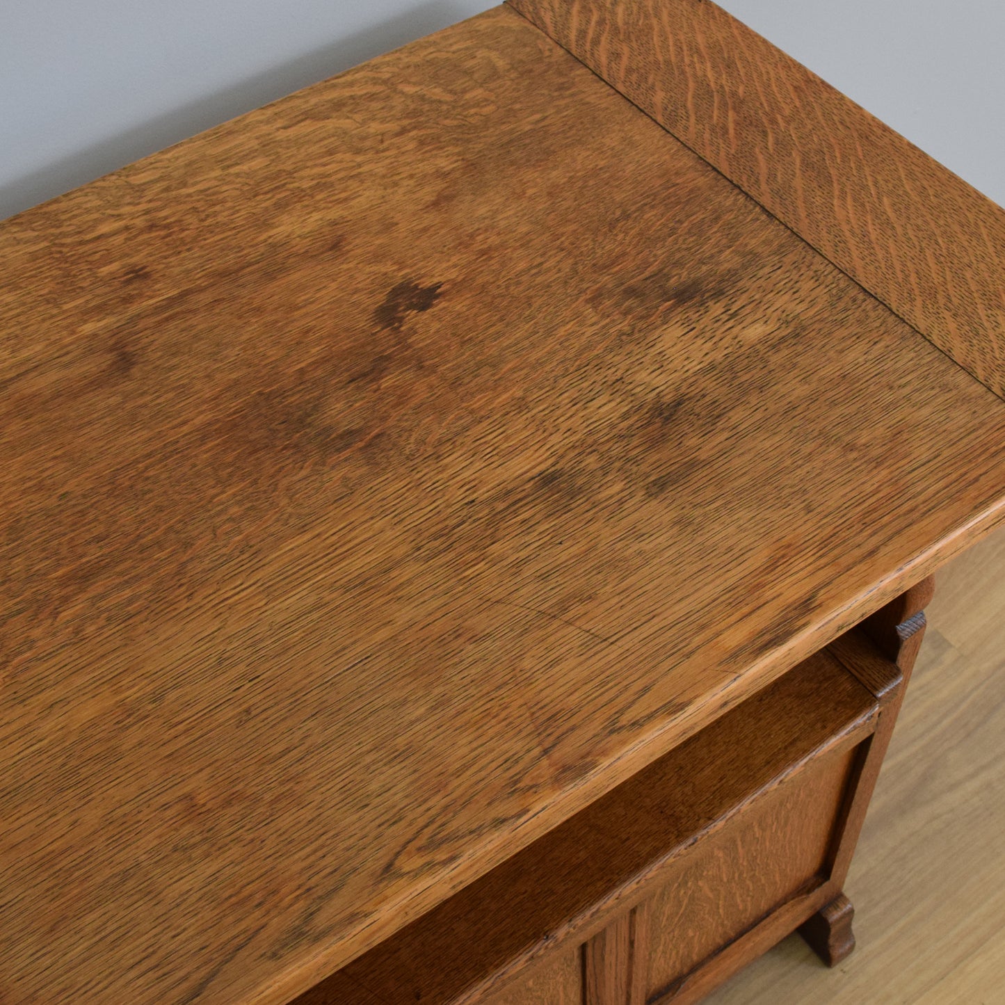 Small Oak Monks Bench