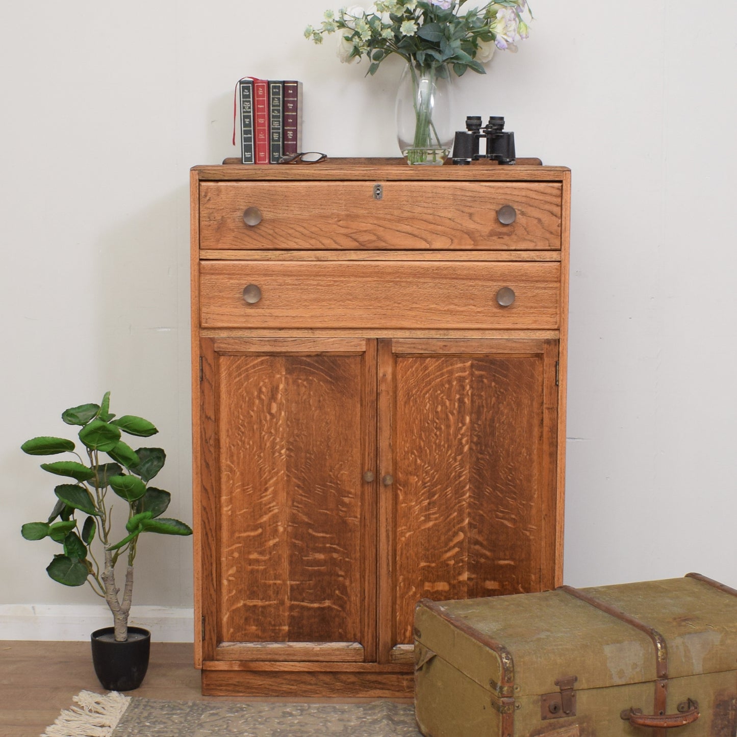 Restored Oak Tallboy