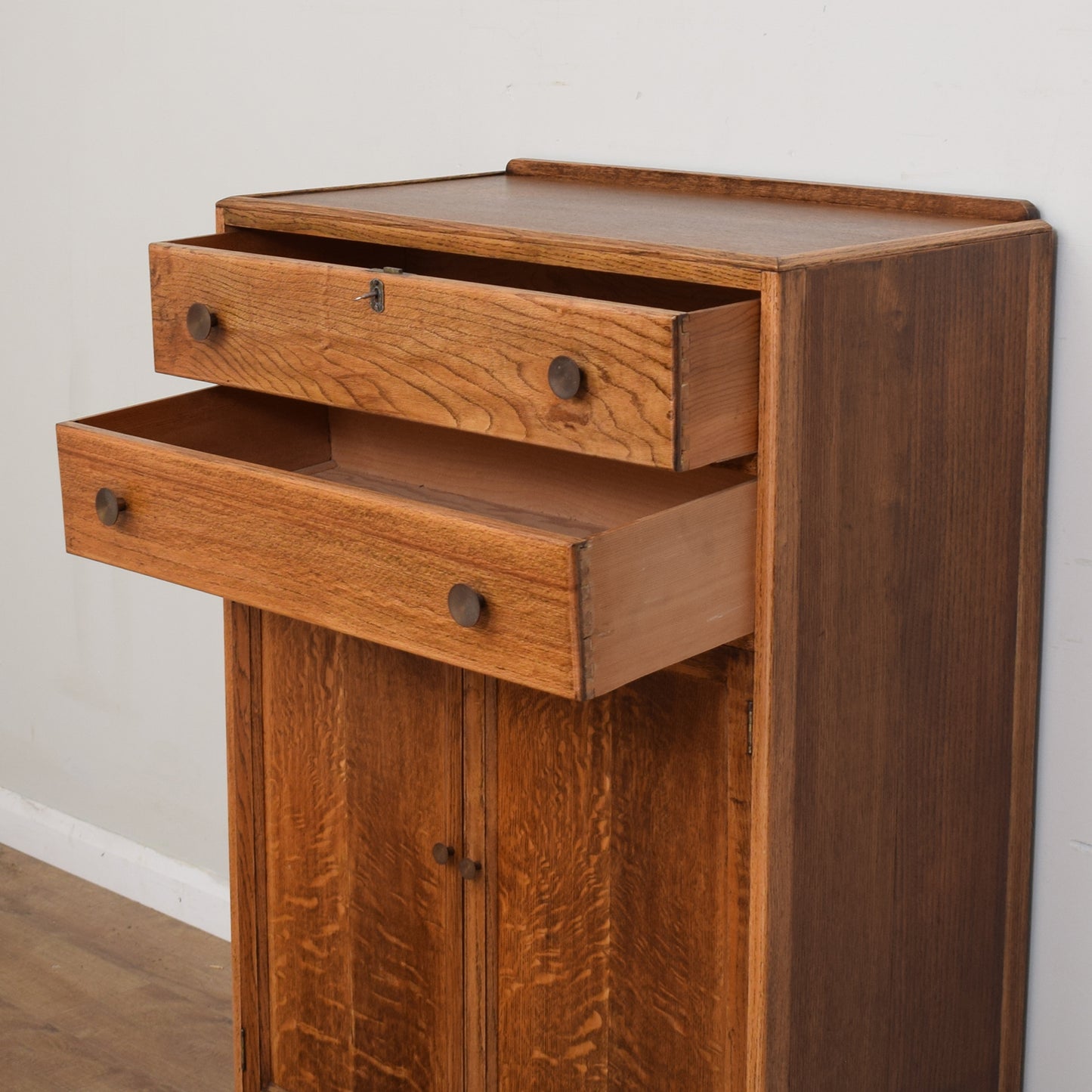 Restored Oak Tallboy