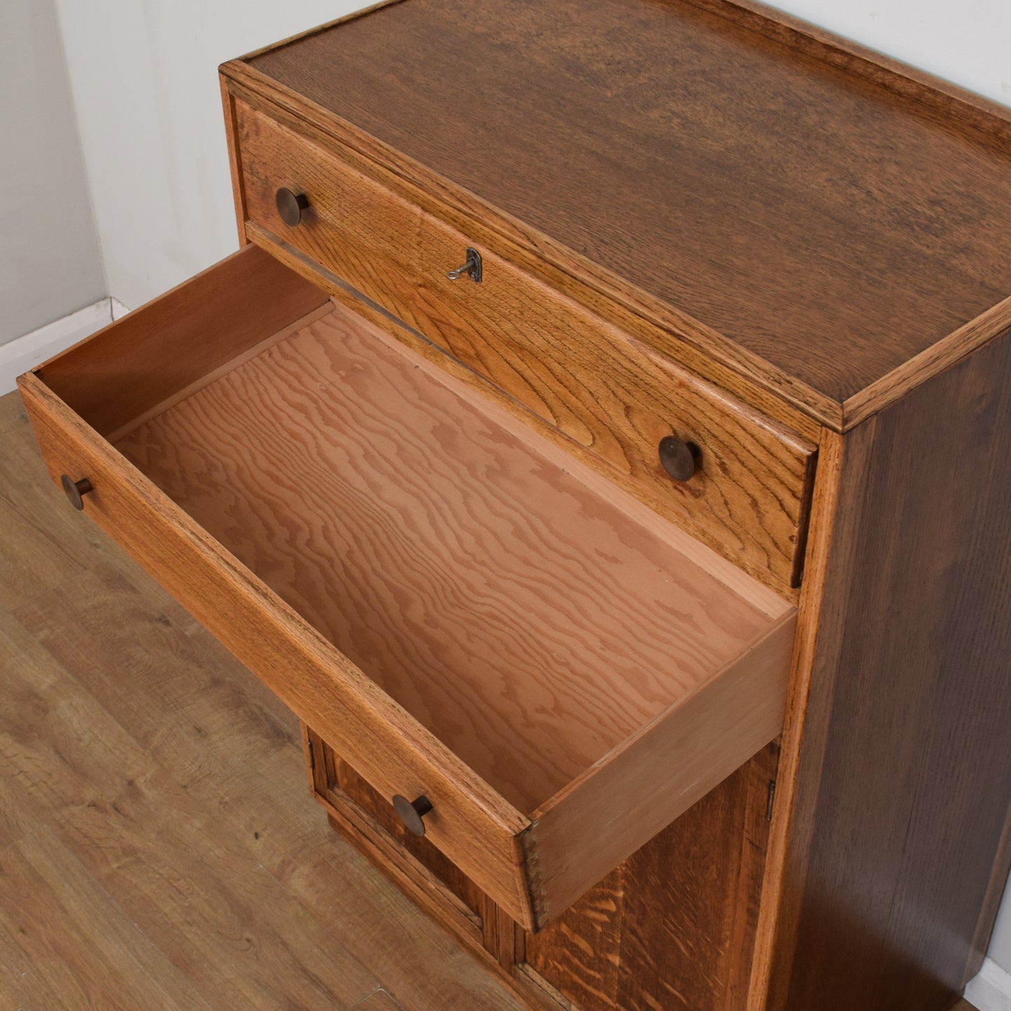 Restored Oak Tallboy