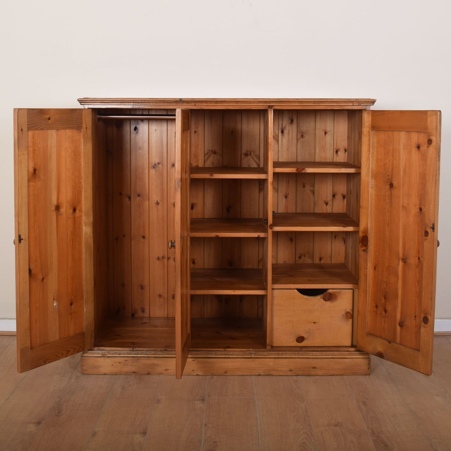 Antique Pine Cupboard Unit