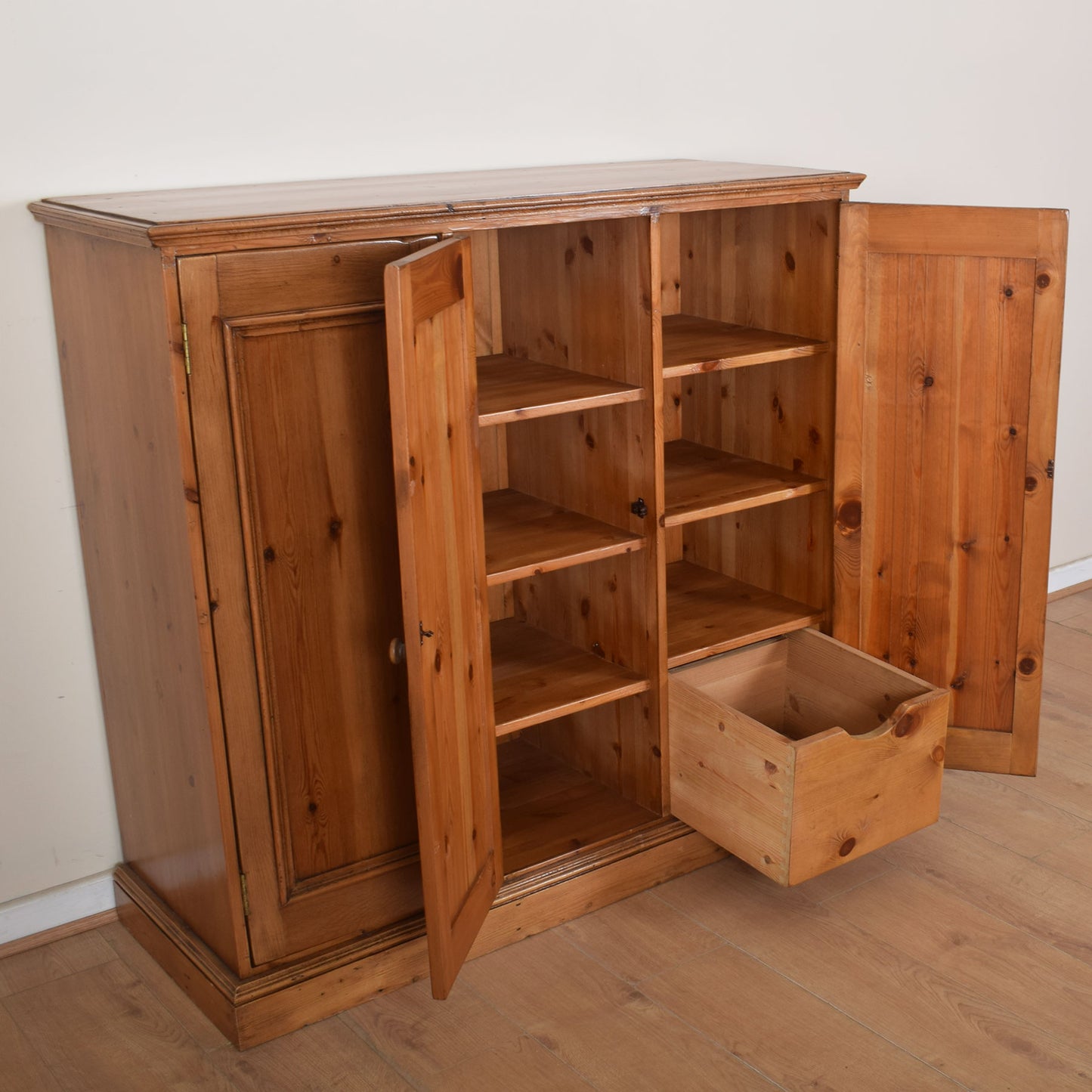 Antique Pine Cupboard Unit