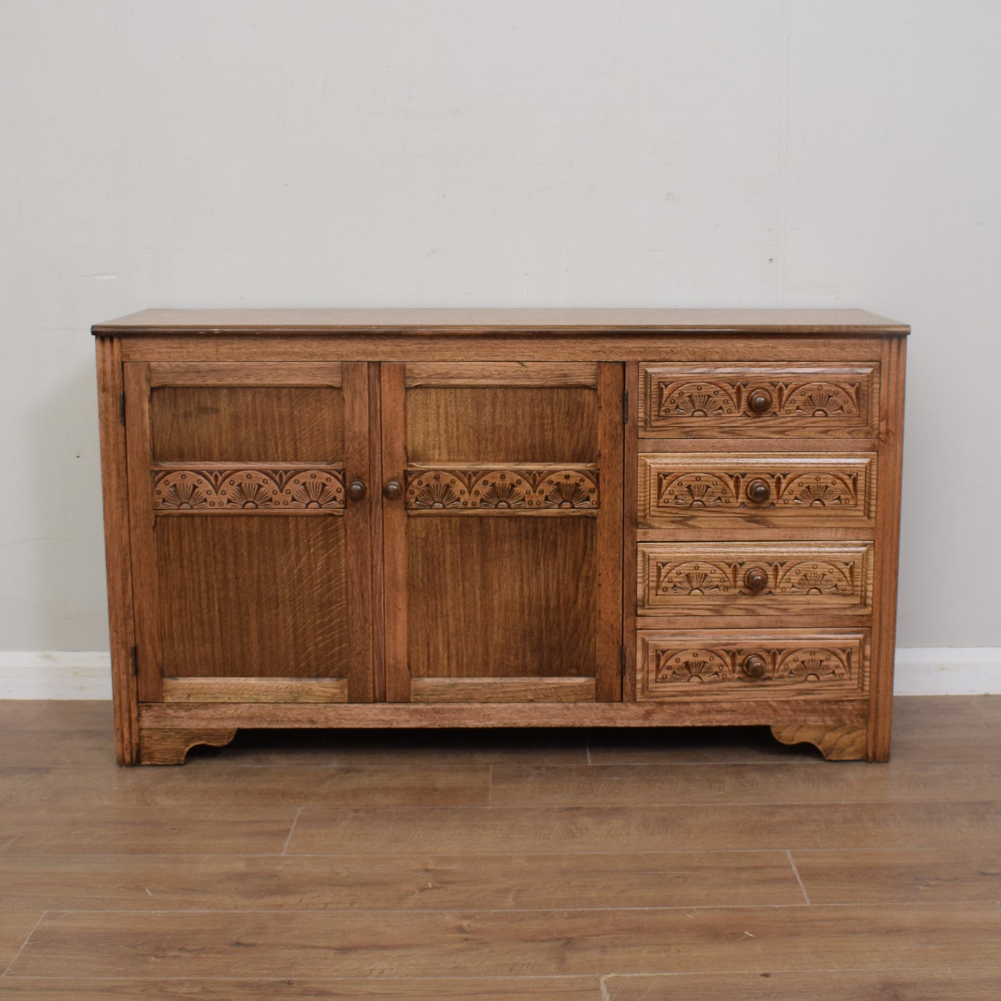 Restored Oak Sideboard