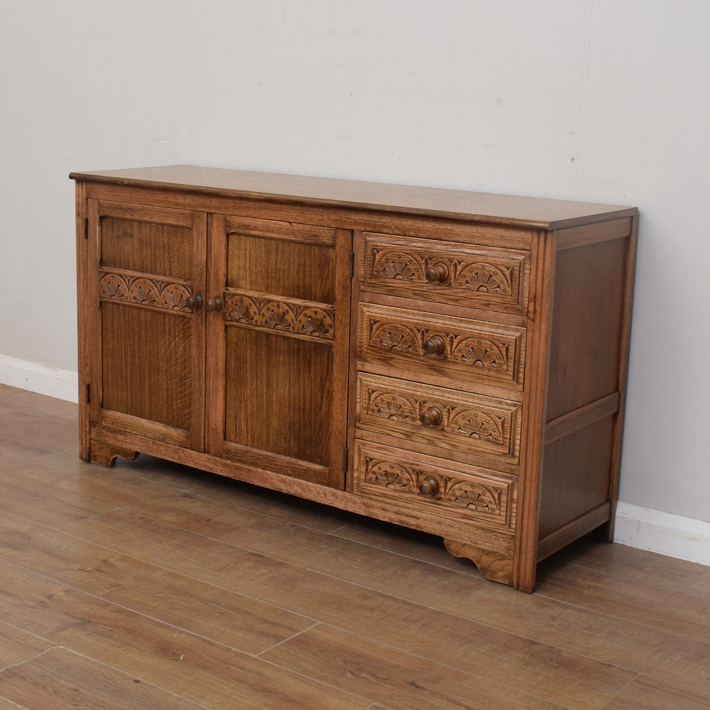 Restored Oak Sideboard