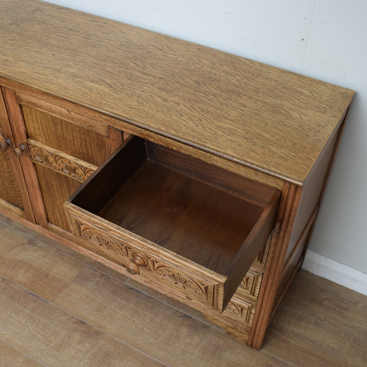 Restored Oak Sideboard